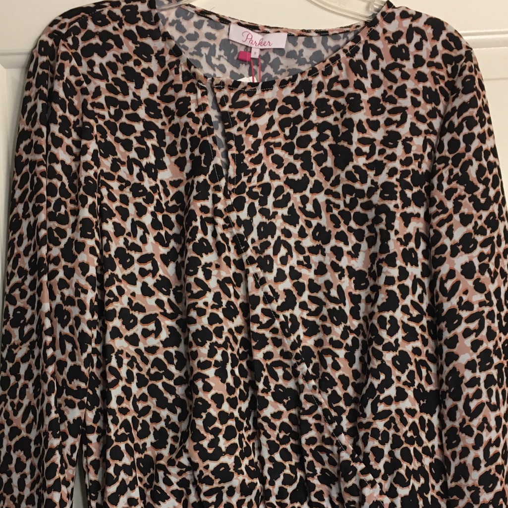 Parker Long Sleeve Dress Nwt — image 6 of 8